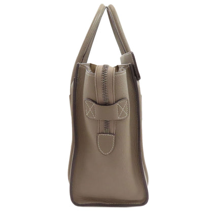 CELINE Luggage micro Handbag Calf Ladies [Used]