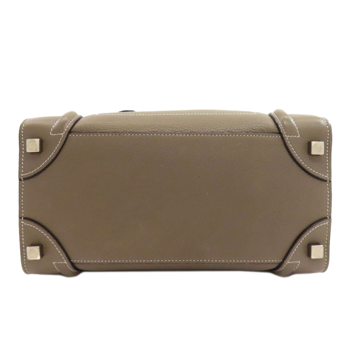 CELINE Luggage micro Handbag Calf Ladies [Used]