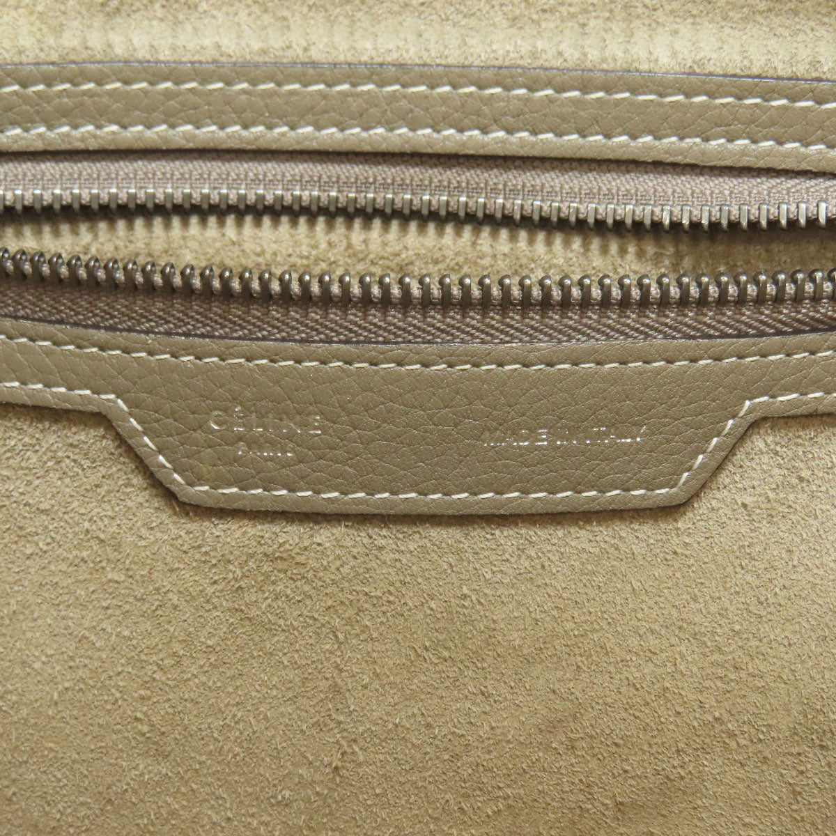 CELINE Luggage micro Handbag Calf Ladies [Used]