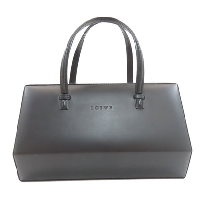 LOEWE logo Handbag Leather Ladies [Used]