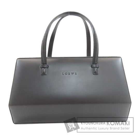 LOEWE logo Handbag Leather Ladies [Used]
