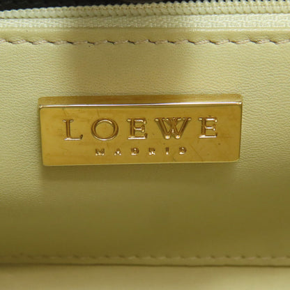 LOEWE logo Handbag Leather Ladies [Used]
