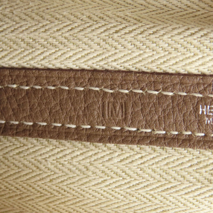 HERMES Garden Party TPM Etoupe SilverHardware Handbag Negonda Ladies [Used]