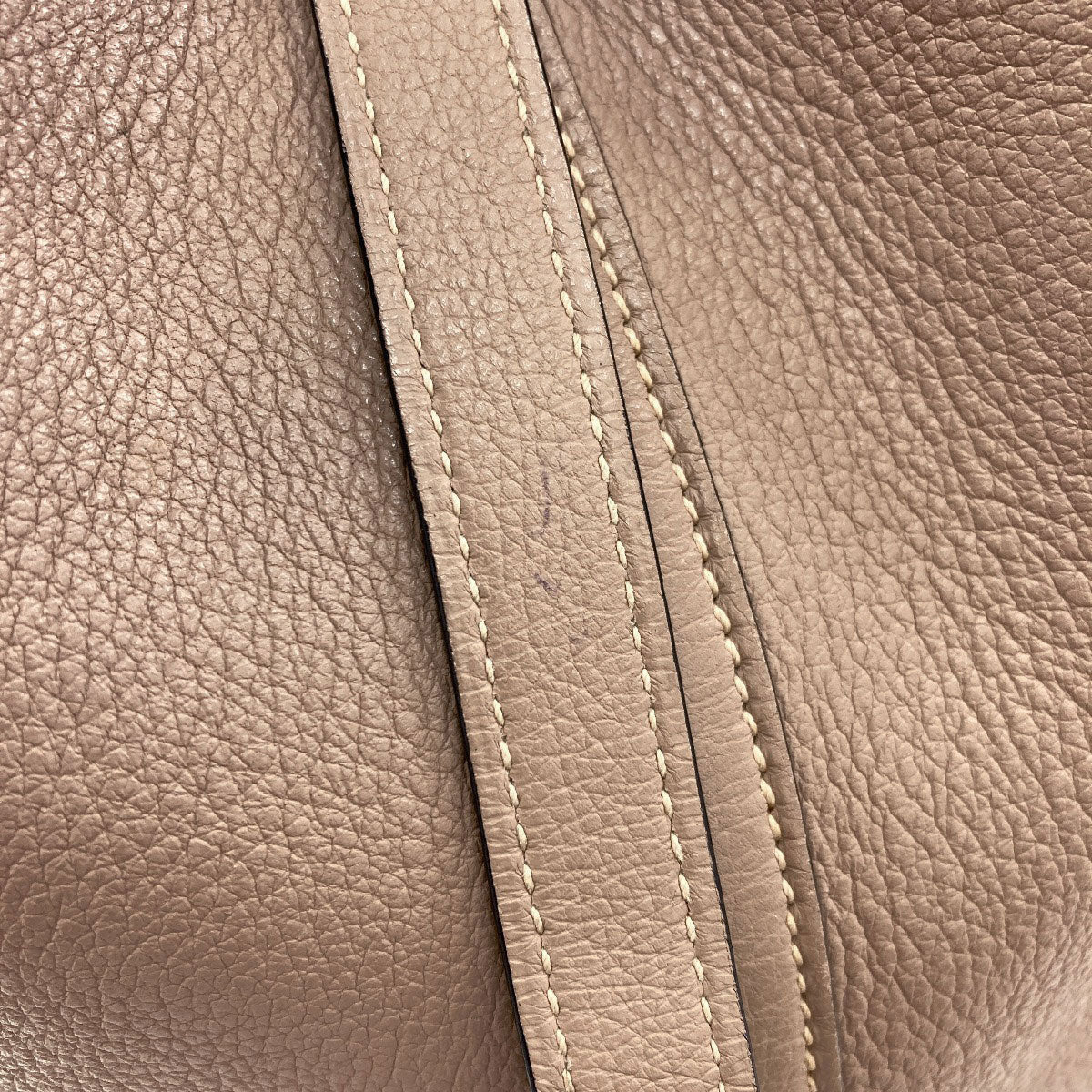 HERMES PicotinPM Turtledove Grey SilverHardware Handbag Chevre Ladies [Used]