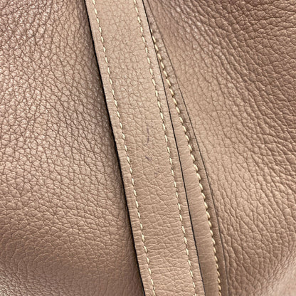 HERMES PicotinPM Turtledove Grey SilverHardware Handbag Chevre Ladies [Used]