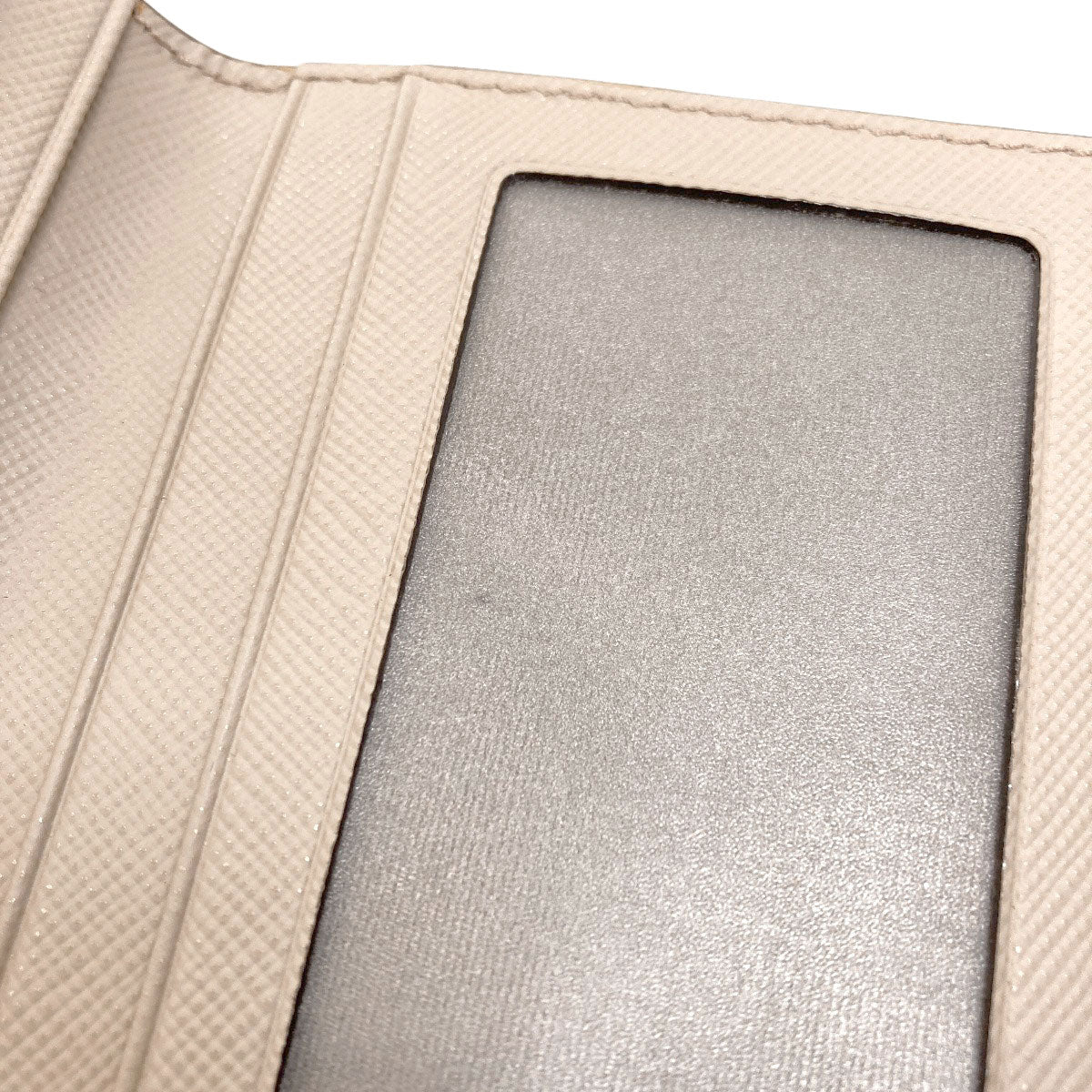 BALLY Barry Stripe Card Case PVC Ladies [Used]