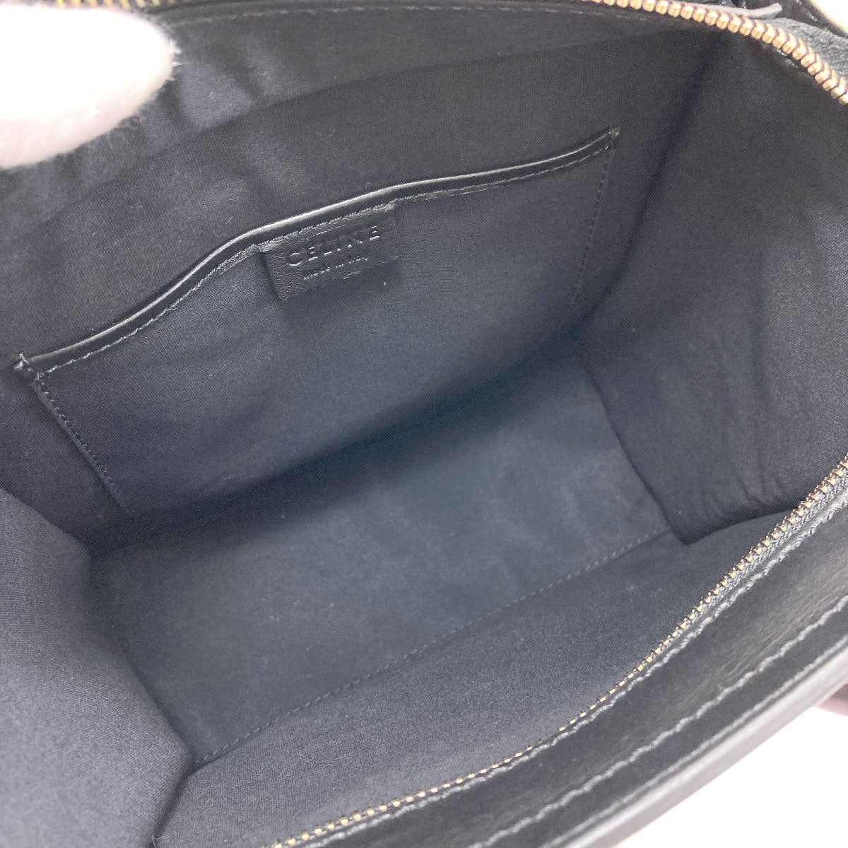 CELINE Luggage Nano 2WAY Handbag Calf Ladies [Used]