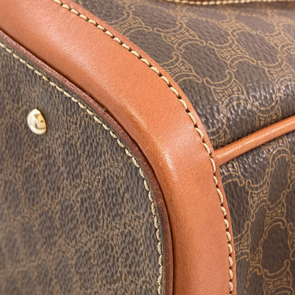 CELINE Macadam pattern Handbag PVC LeatherLadies [Used]