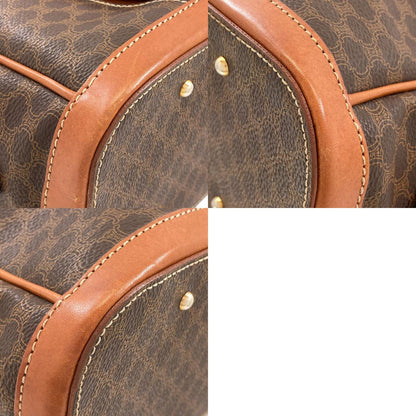 CELINE Macadam pattern Handbag PVC LeatherLadies [Used]