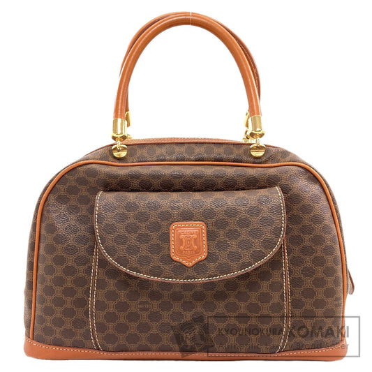 CELINE Macadam pattern Handbag PVC LeatherLadies [Used]