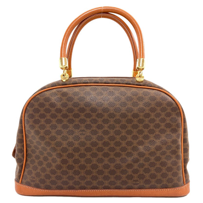 CELINE Macadam pattern Handbag PVC LeatherLadies [Used]