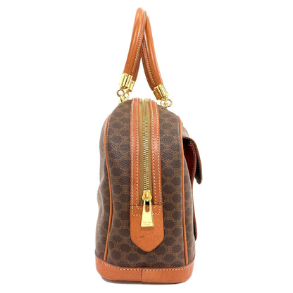 CELINE Macadam pattern Handbag PVC LeatherLadies [Used]