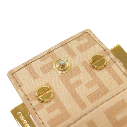 FENDI Zucchinopattern Long wallet (with coin pocket) PVC Ladies [Used]