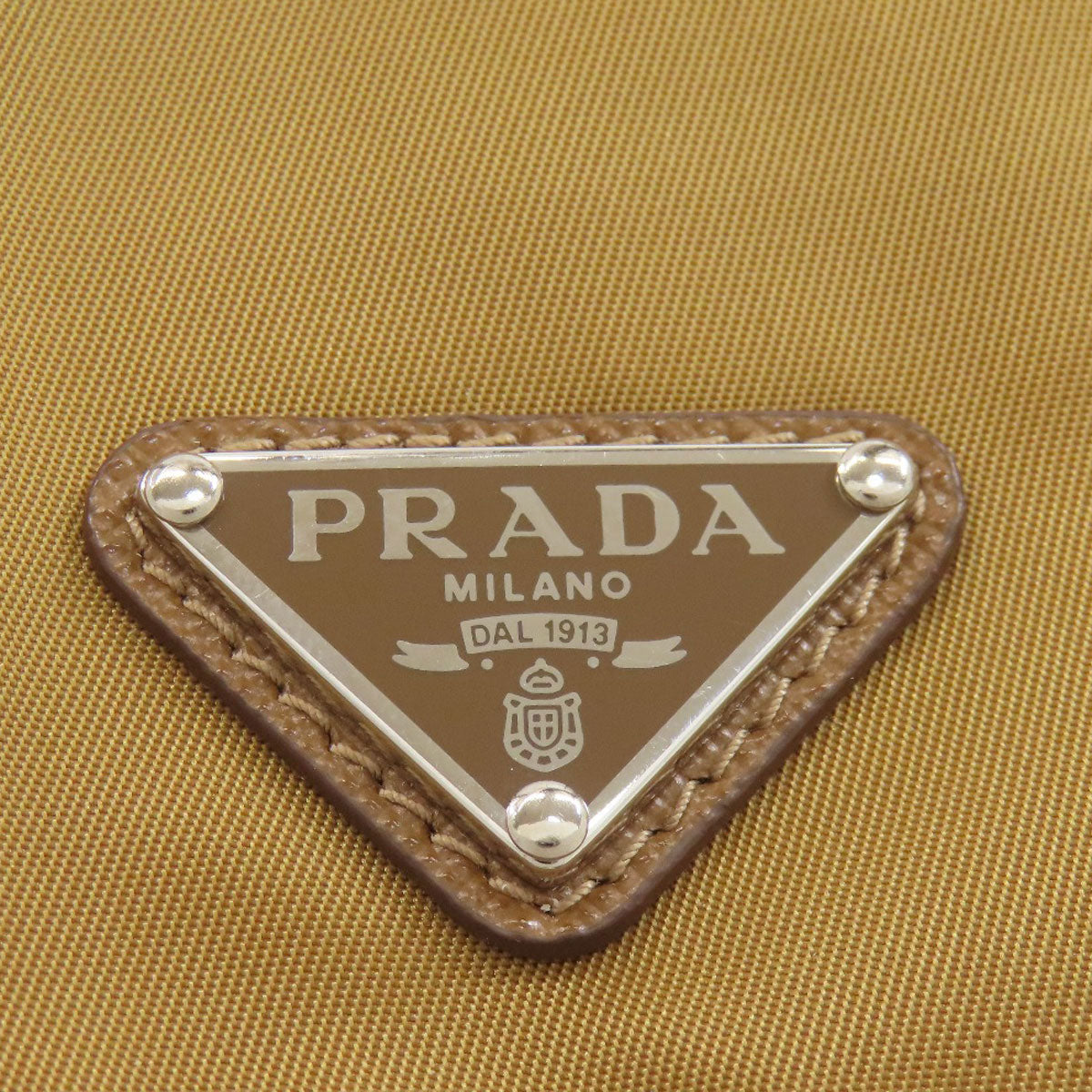 PRADA Logo Hardware Smartphone case Nylon Ladies [Used]