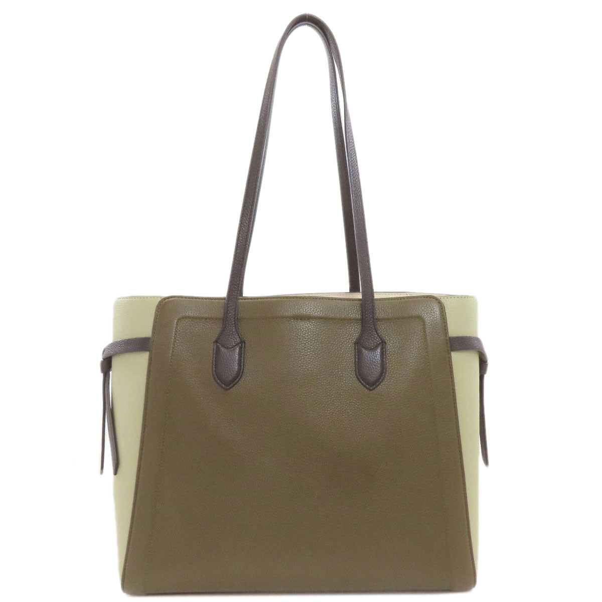 kate spade logo Tote Bag Leather Ladies [Used]