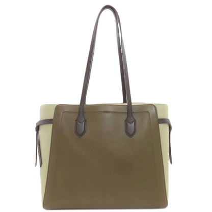 kate spade logo Tote Bag Leather Ladies [Used]