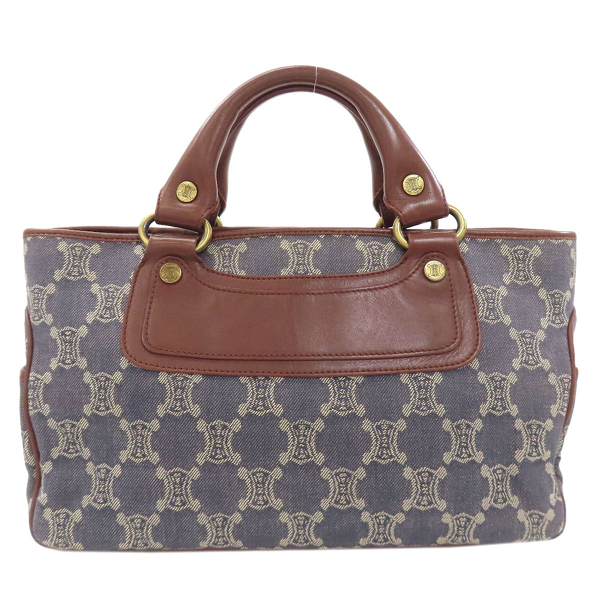 CELINE Boogie bag Handbag Denim LeatherLadies [Used]