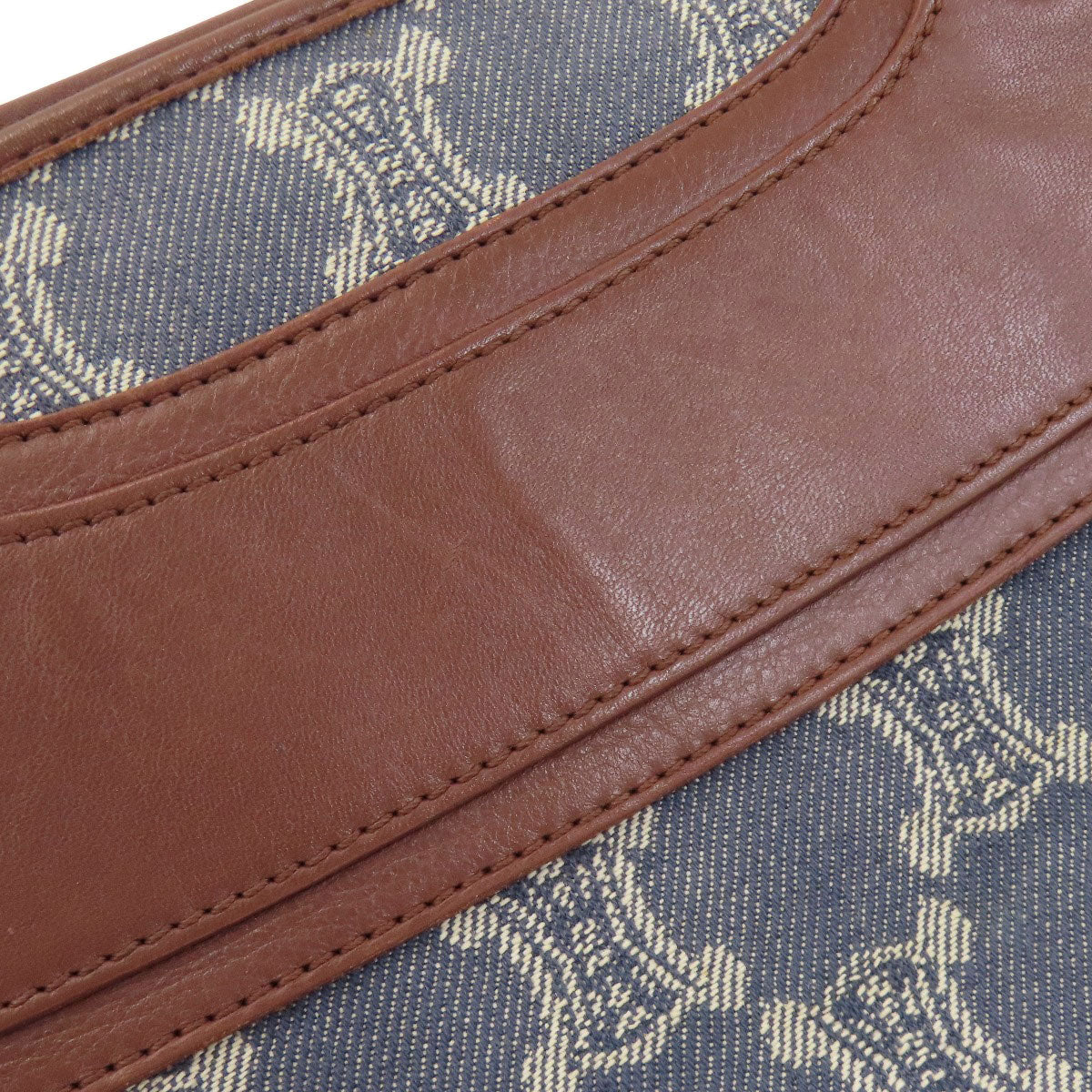 CELINE Boogie bag Handbag Denim LeatherLadies [Used]