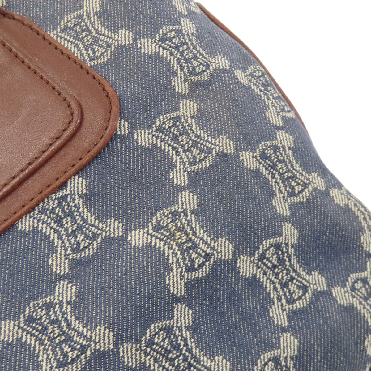 CELINE Boogie bag Handbag Denim LeatherLadies [Used]
