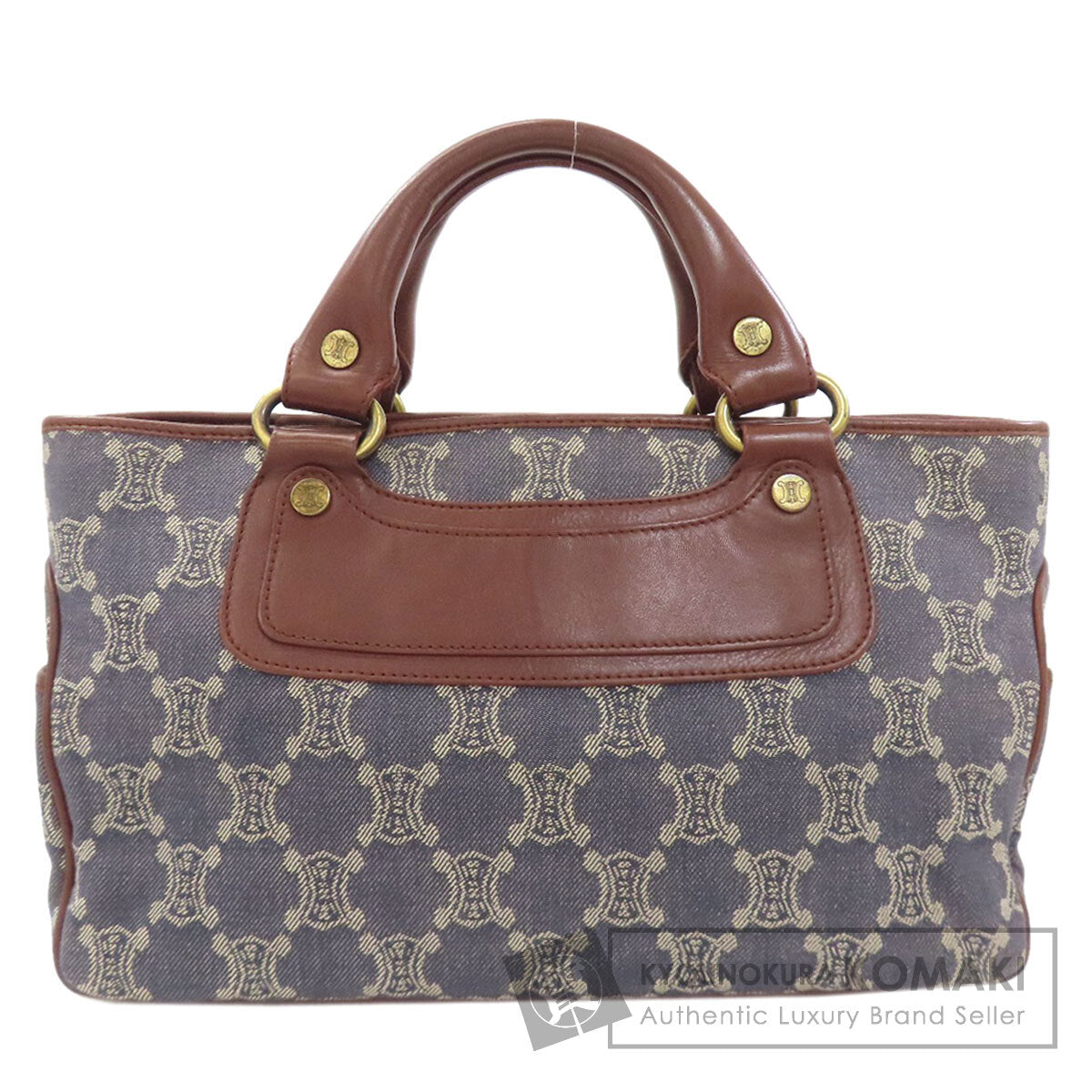 CELINE Boogie bag Handbag Denim LeatherLadies [Used]