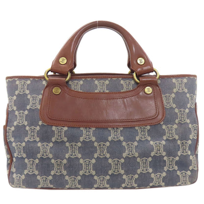 CELINE Boogie bag Handbag Denim LeatherLadies [Used]