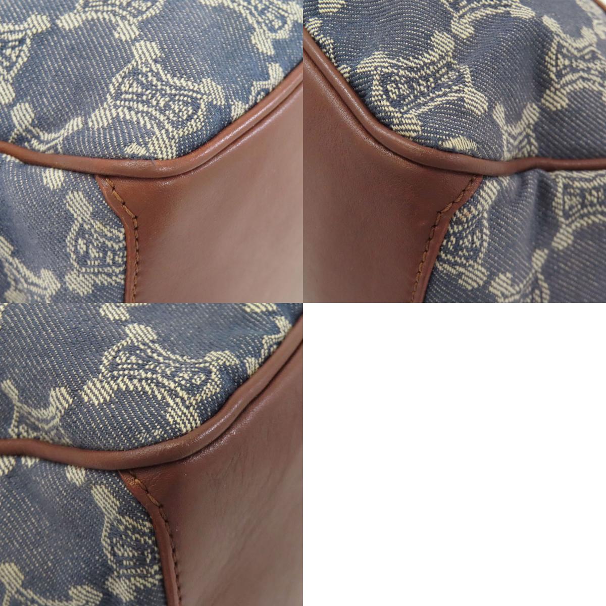 CELINE Boogie bag Handbag Denim LeatherLadies [Used]