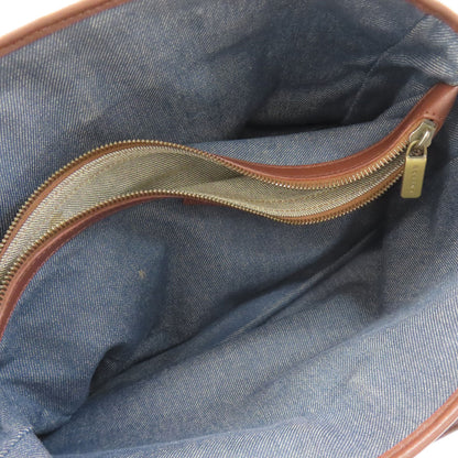 CELINE Boogie bag Handbag Denim LeatherLadies [Used]