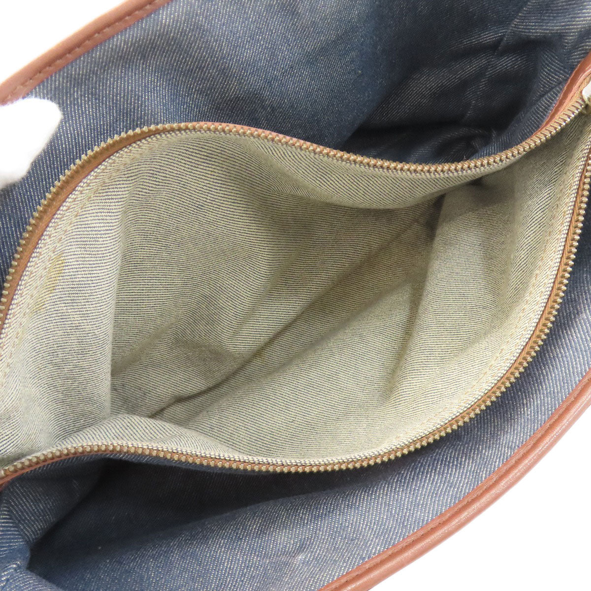 CELINE Boogie bag Handbag Denim LeatherLadies [Used]