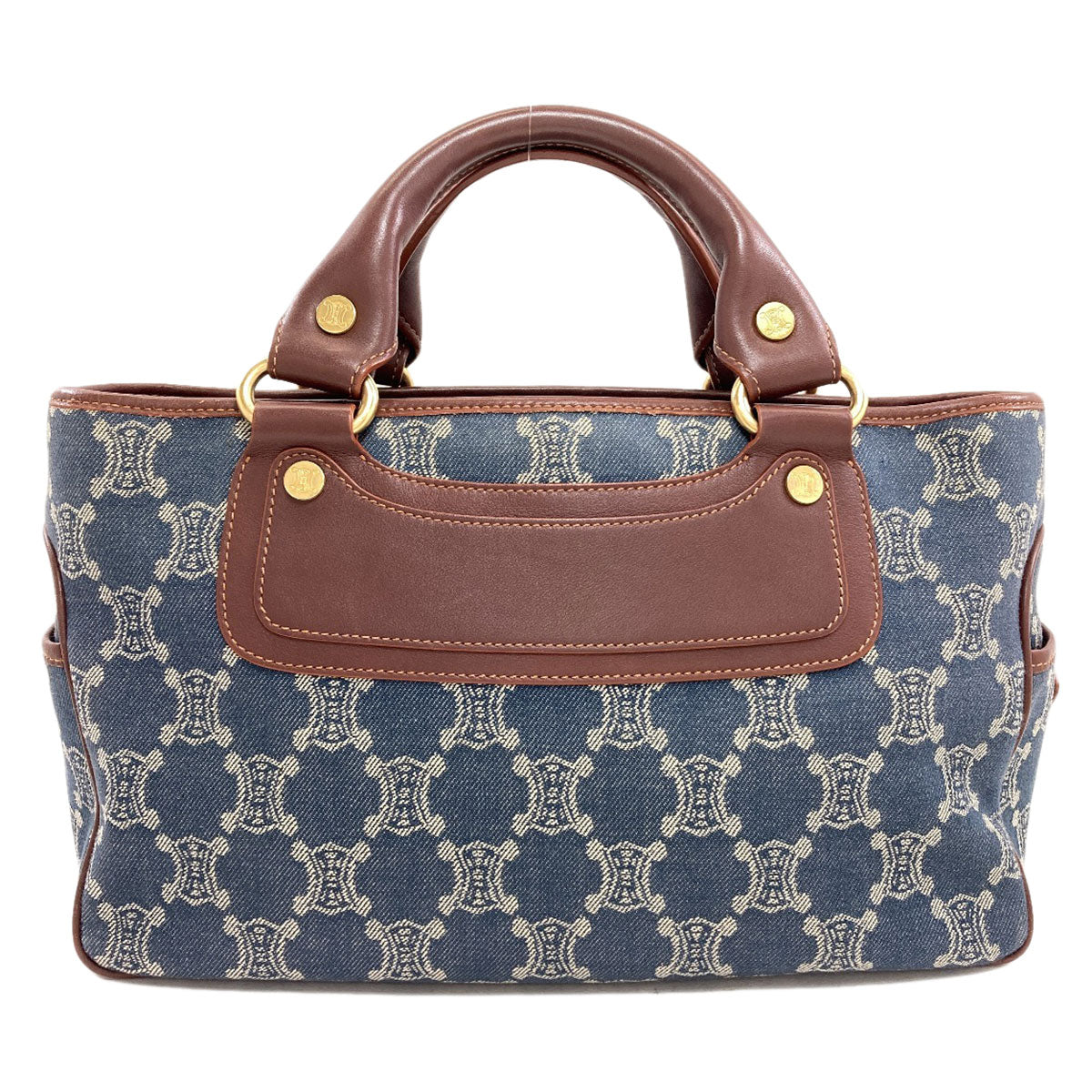 CELINE Boogie bag Handbag Denim LeatherLadies [Used]