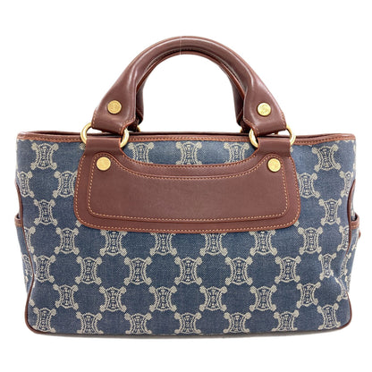 CELINE Boogie bag Handbag Denim LeatherLadies [Used]