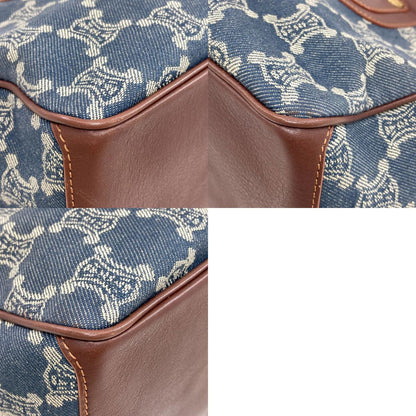 CELINE Boogie bag Handbag Denim LeatherLadies [Used]