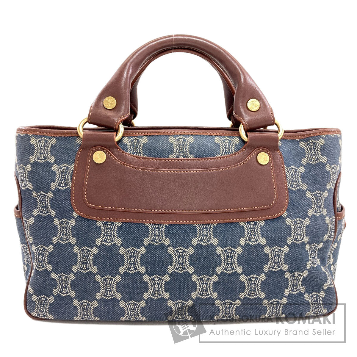 CELINE Boogie bag Handbag Denim LeatherLadies [Used]
