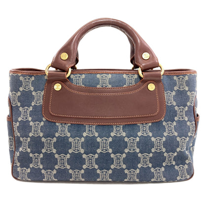 CELINE Boogie bag Handbag Denim LeatherLadies [Used]