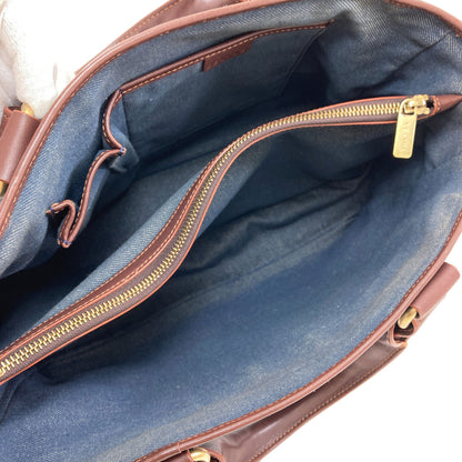 CELINE Boogie bag Handbag Denim LeatherLadies [Used]