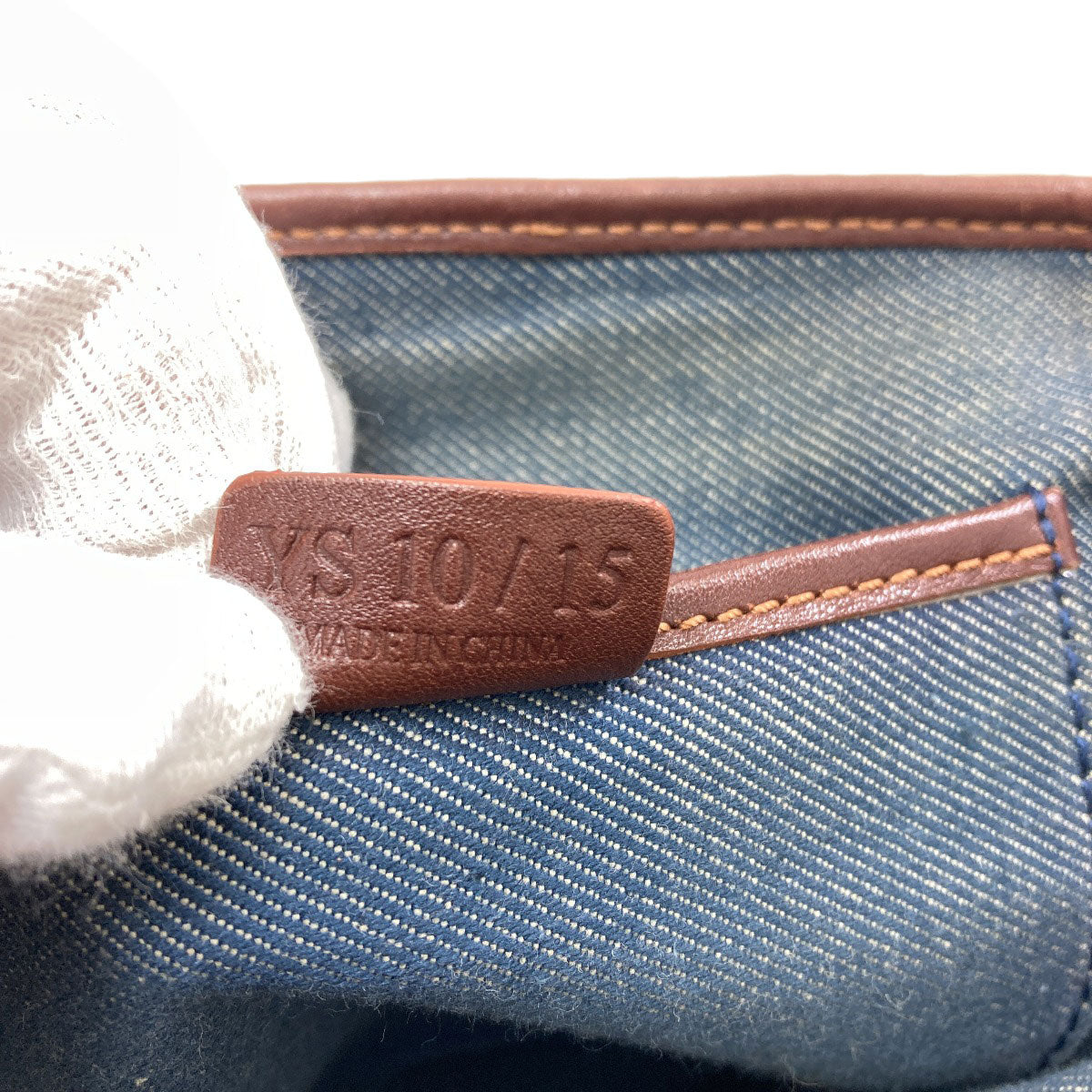 CELINE Boogie bag Handbag Denim LeatherLadies [Used]
