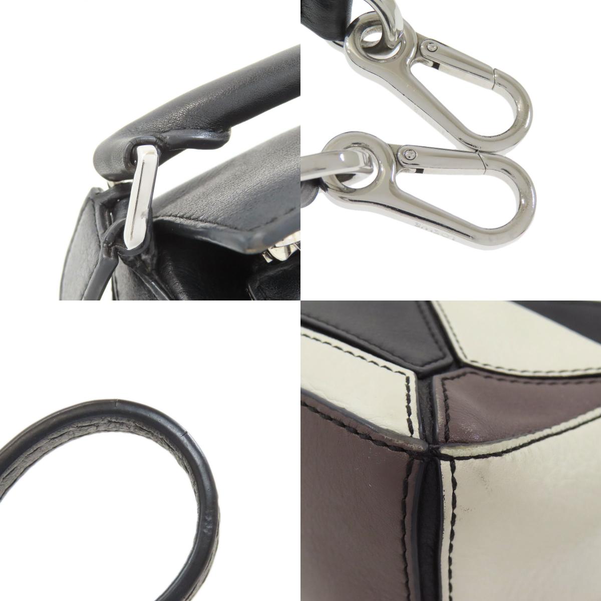 LOEWE Puzzle bag mini 2WAY Handbag Calf Ladies [Used]