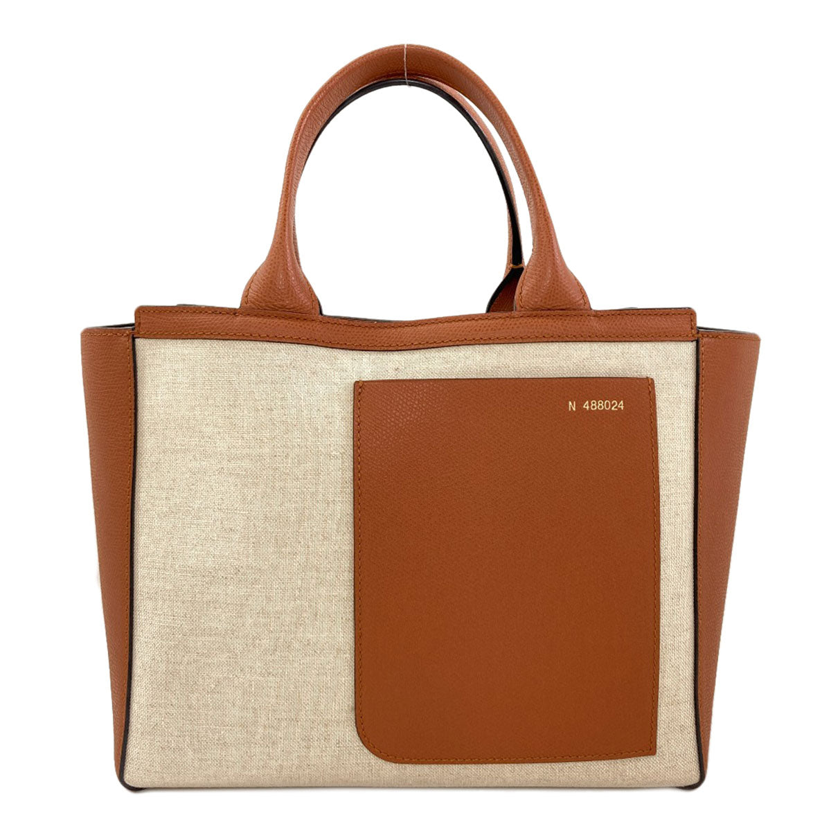 Valextra Shopping bag Tote Bag Canvas CalfLadies [Used]