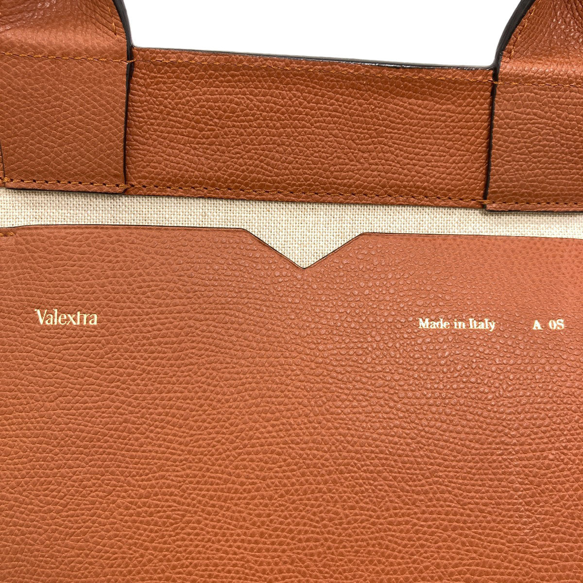 Valextra Shopping bag Tote Bag Canvas CalfLadies [Used]