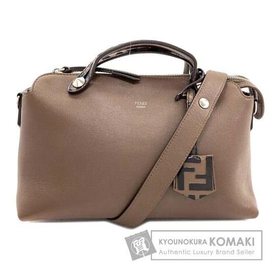 FENDI BY THE WAY Medium 2WAY Handbag Calf Ladies [Used]