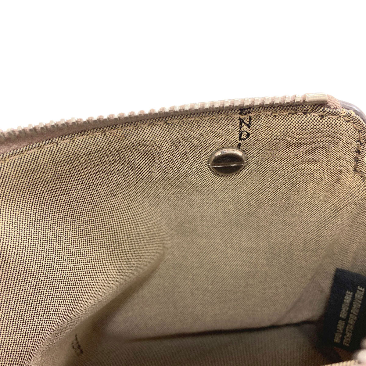 FENDI BY THE WAY Mini Monster 2WAY Handbag Calf Ladies [Used]