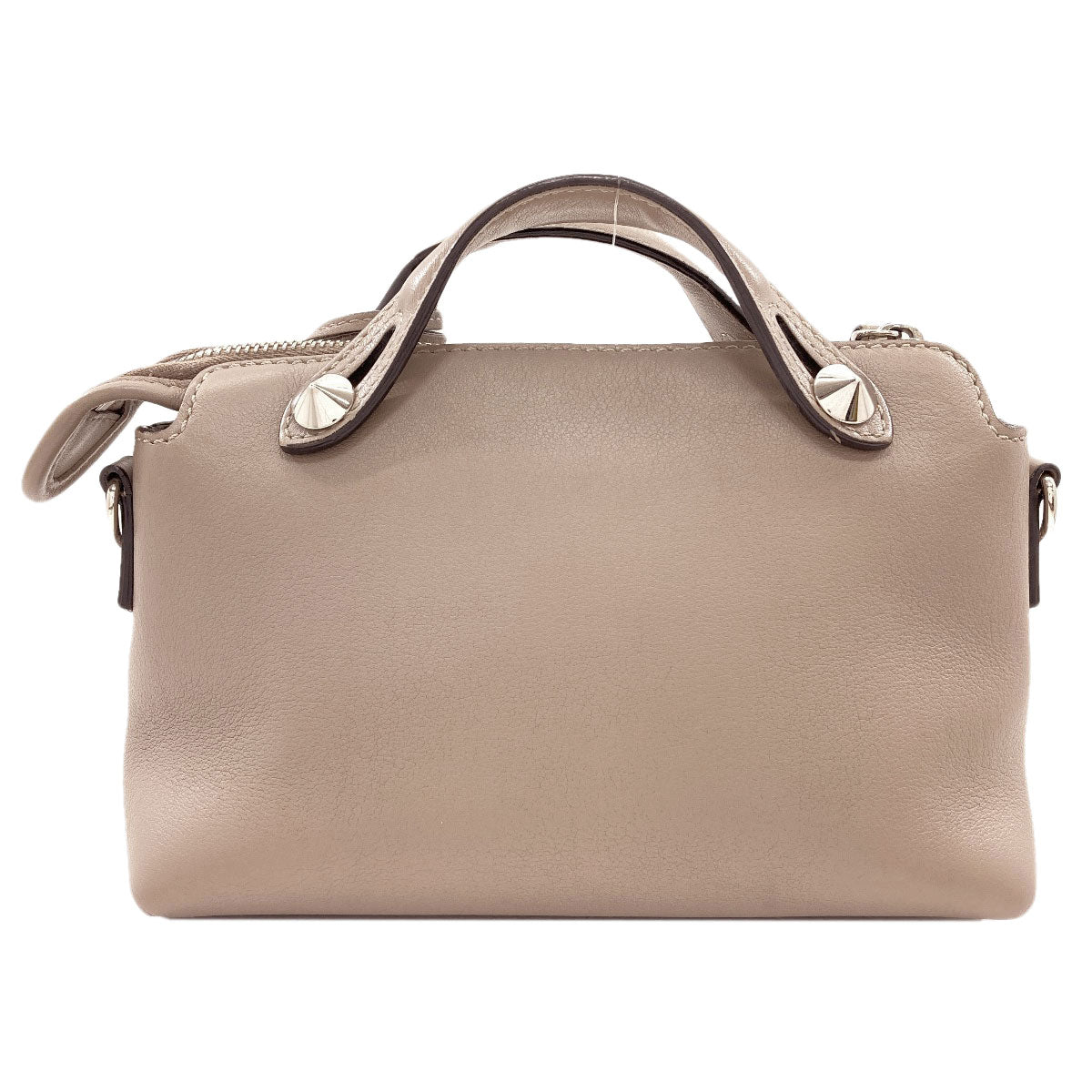 FENDI BY THE WAY Mini Monster 2WAY Handbag Calf Ladies [Used]