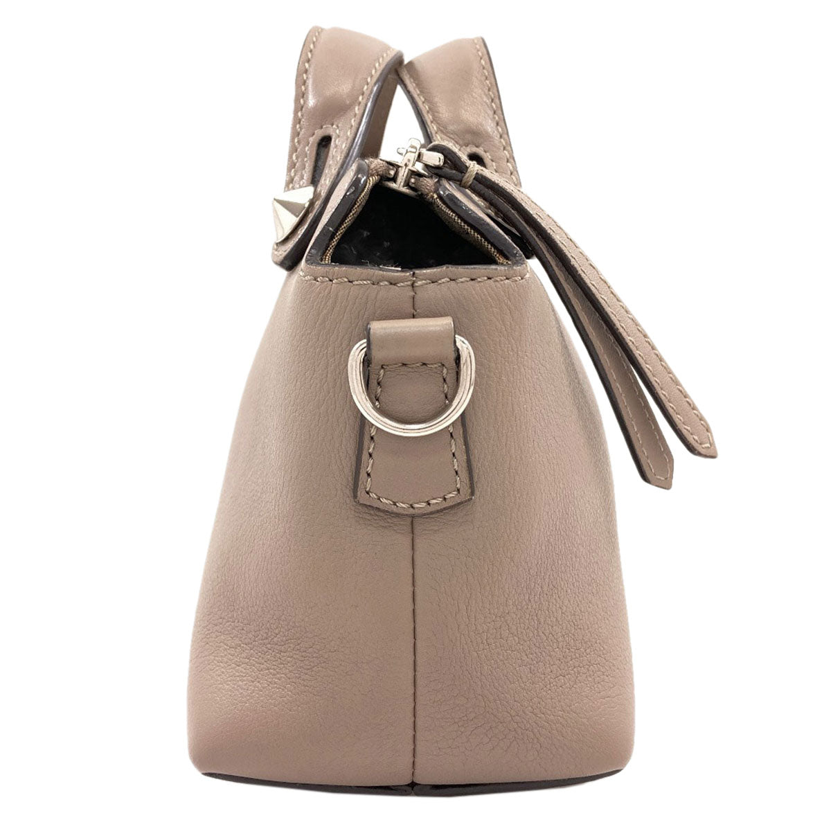 FENDI BY THE WAY Mini Monster 2WAY Handbag Calf Ladies [Used]