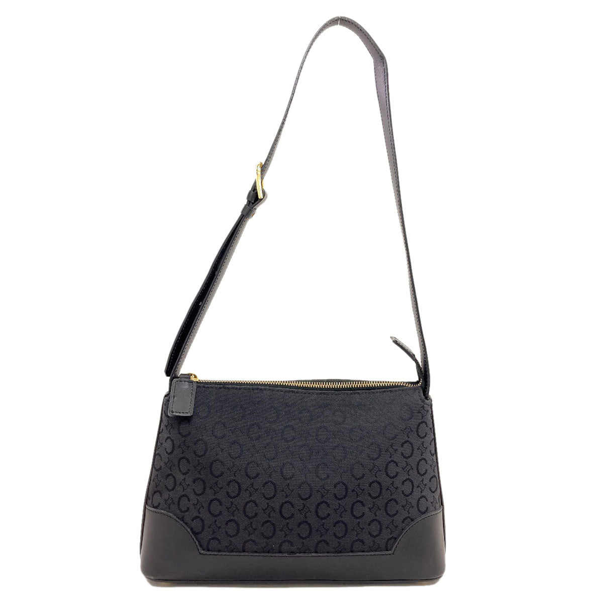 CELINE C saluki Shoulder Bag Canvas Ladies [Used]