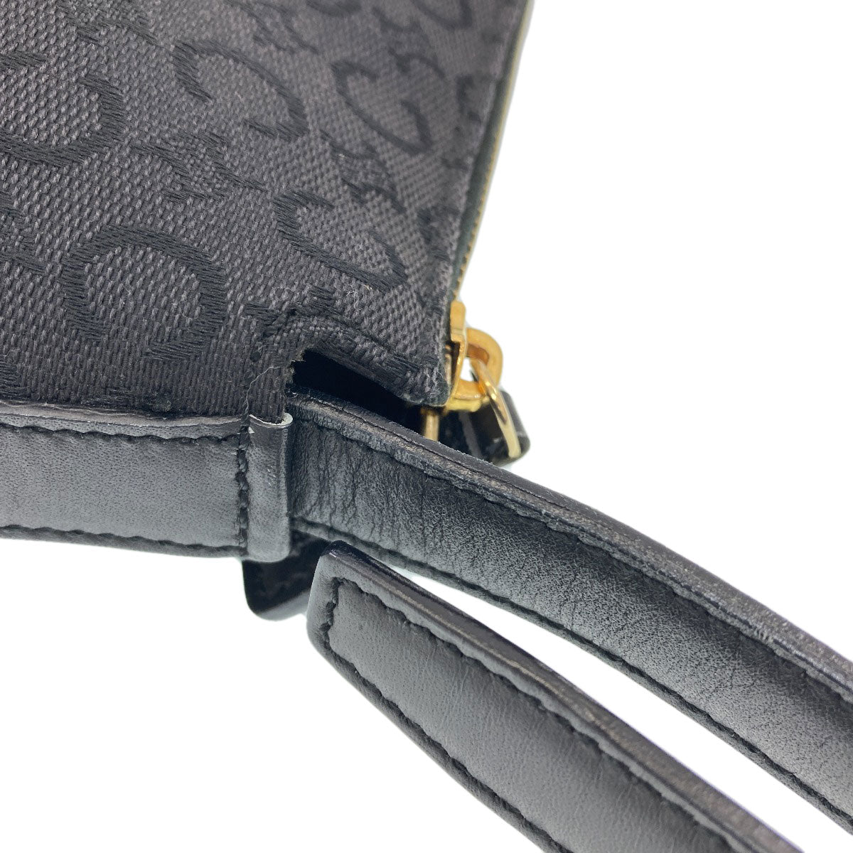 CELINE C saluki Shoulder Bag Canvas Ladies [Used]