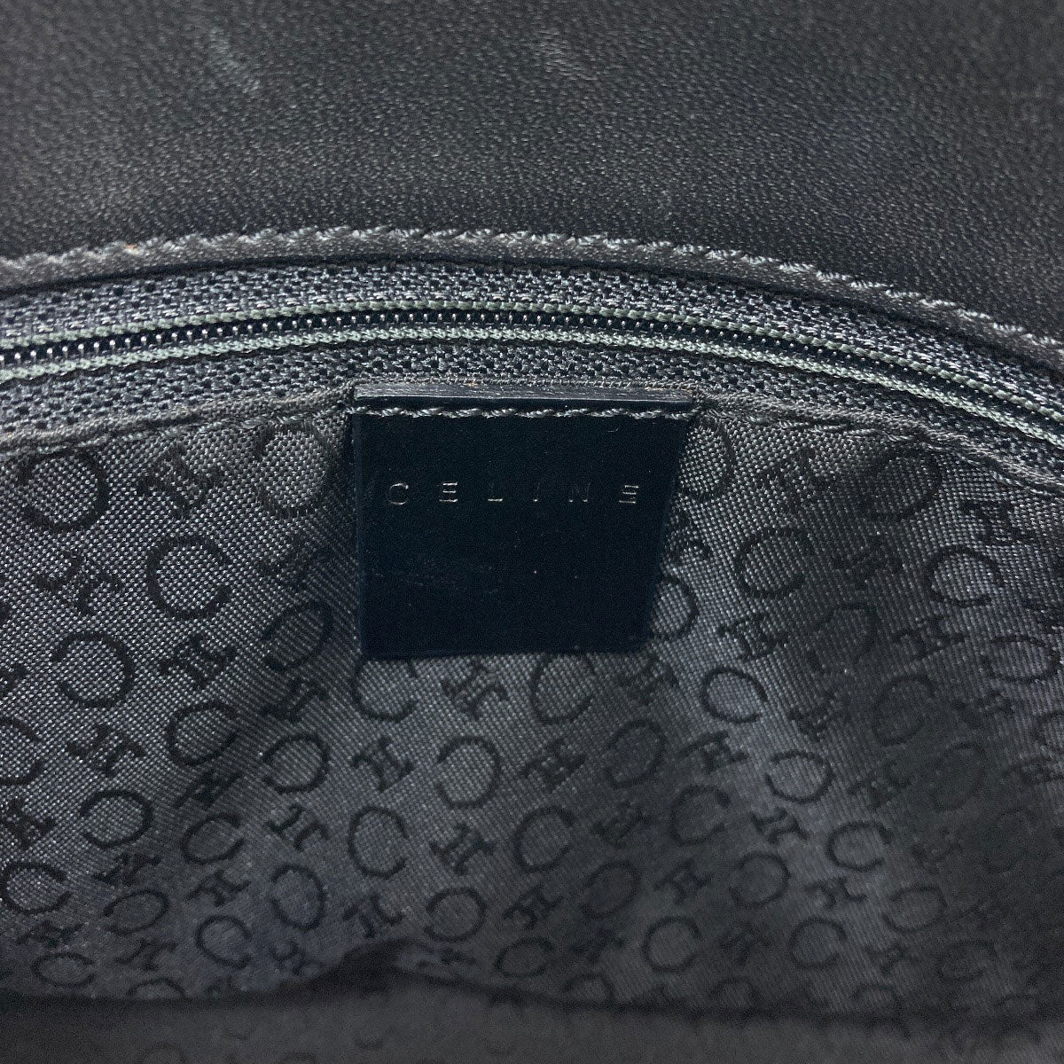 CELINE C saluki Shoulder Bag Canvas Ladies [Used]