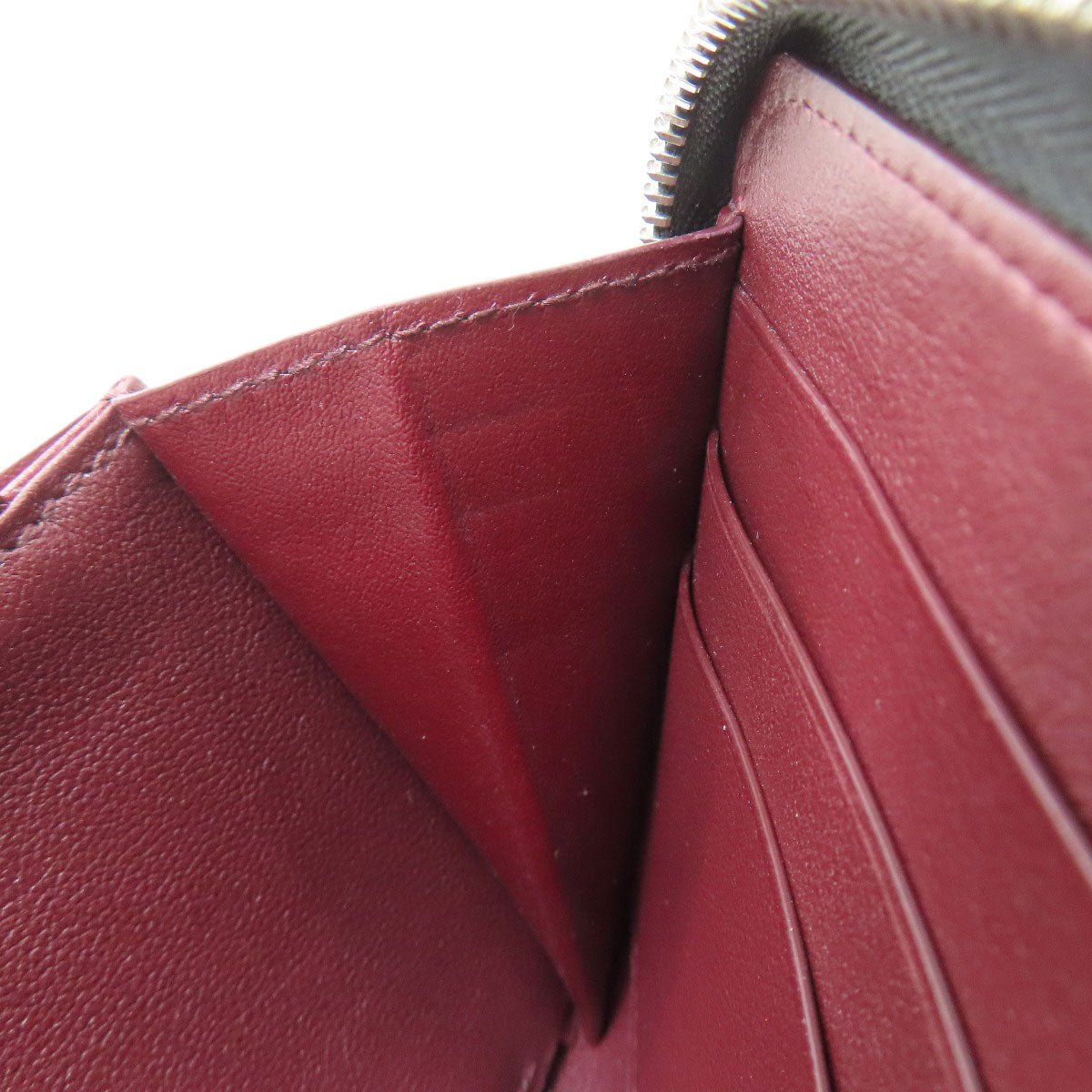 CARTIER Must de Cartier Long wallet (with coin pocket) Leather Ladies [Used]