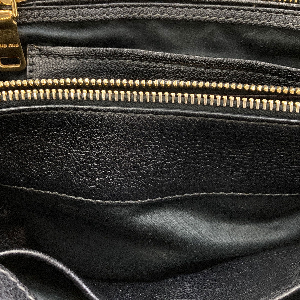 MIUMIU 2WAY Handbag Leather Ladies [Used]