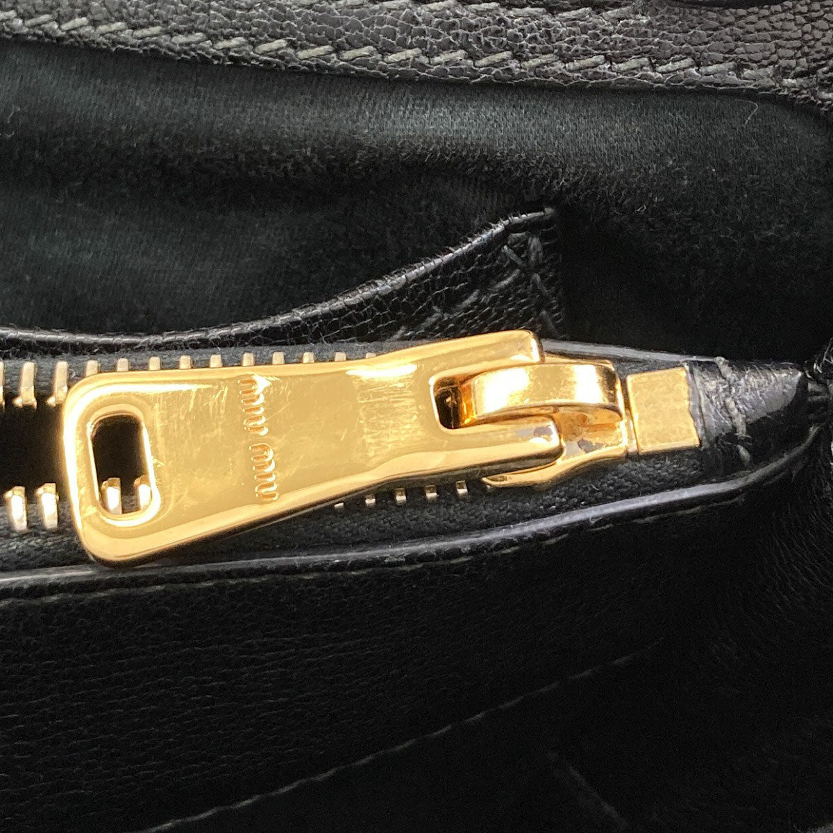 MIUMIU 2WAY Handbag Leather Ladies [Used]