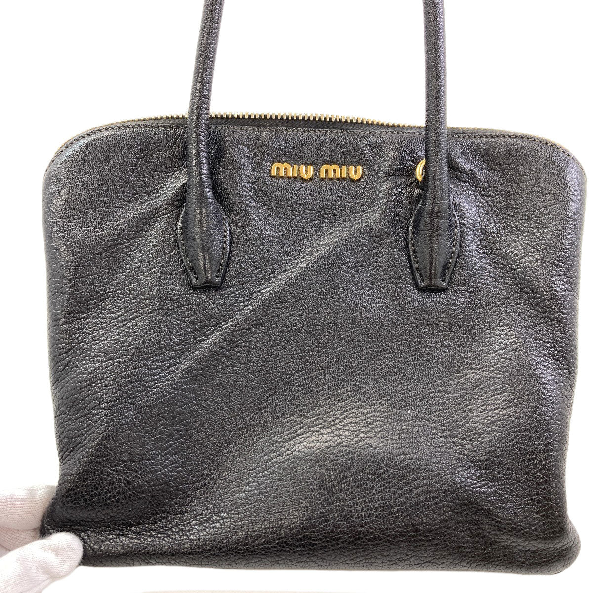 MIUMIU 2WAY Handbag Leather Ladies [Used]