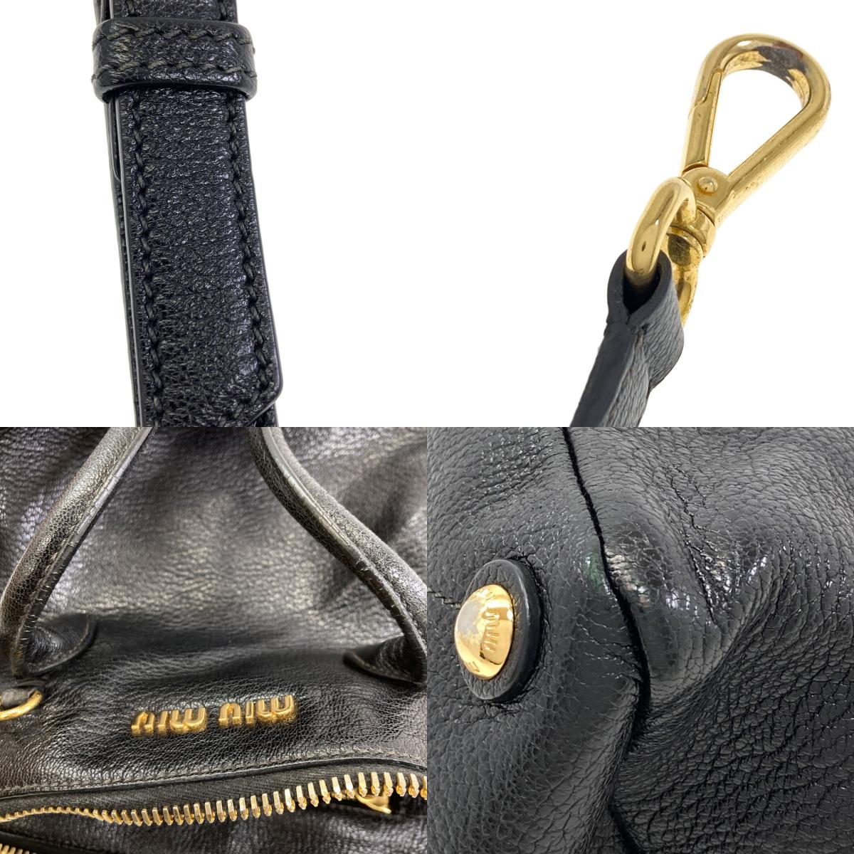 MIUMIU 2WAY Handbag Leather Ladies [Used]